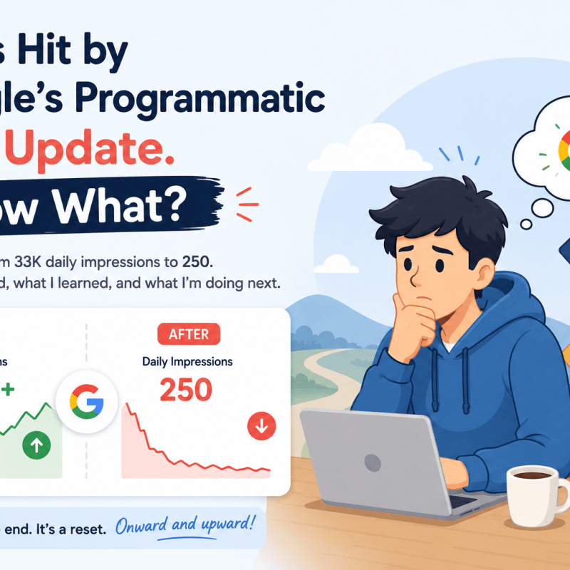 I Was Hit by Google’s Programmatic SEO Update. Now&nbsp;What?